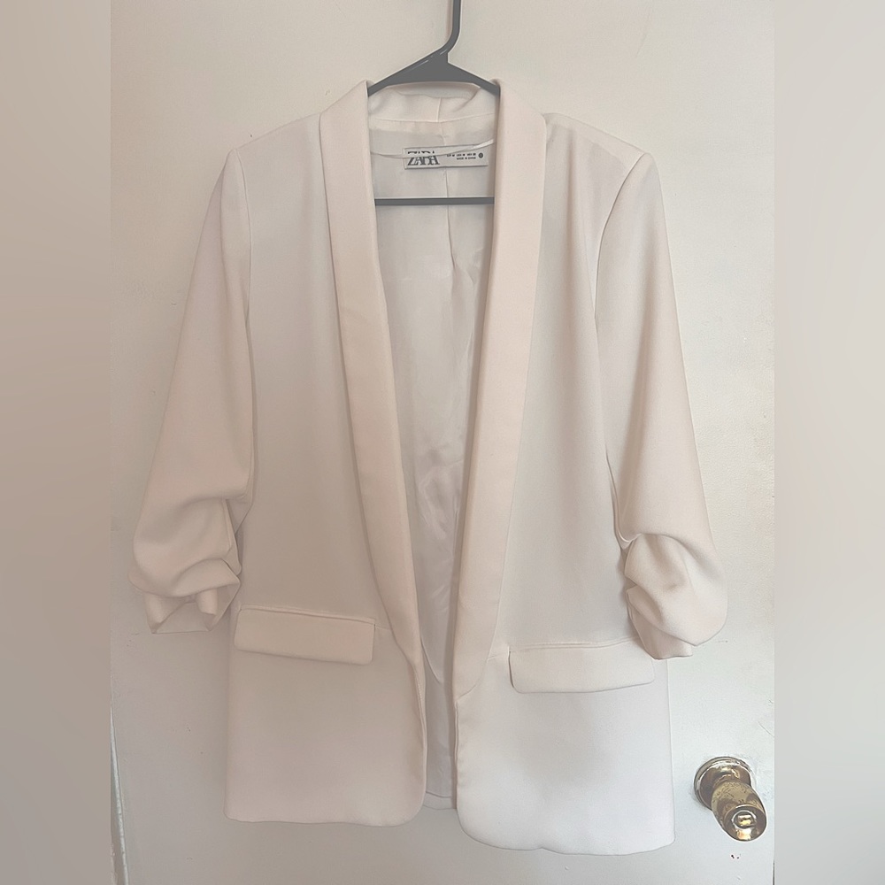 Zara Blazer with Cropped Sleeves